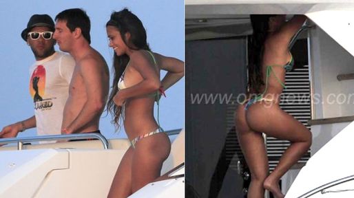 Antonella, la infartante novia de Messi, mostr&oacute; sus curvas en Ibiza