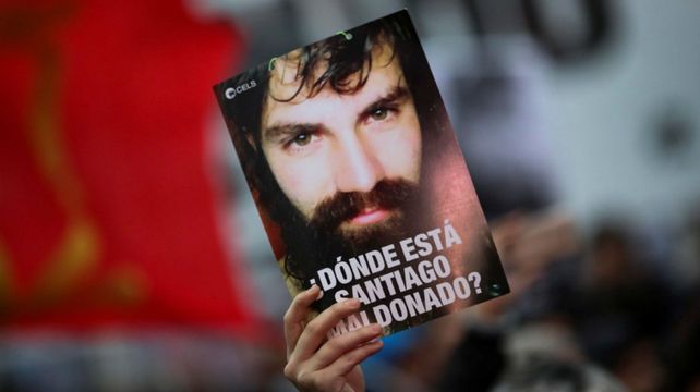Santiago Maldonado desapareció en manos de Gendarmería el 1º de agosto.
