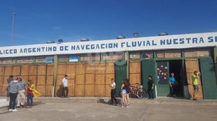 En el temporal también se voló el techo del Liceo Argentino de Navegación