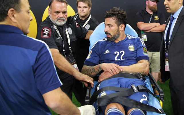 Lavezzi se perderá la final por la lesión sufrida contra Estados Unidos.&nbsp;