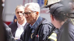 Robert De Niro salió en defensa de Israel y confrontó a un grupo de manifestantes a favor de Palestina. El momento se viralizó rápidamente