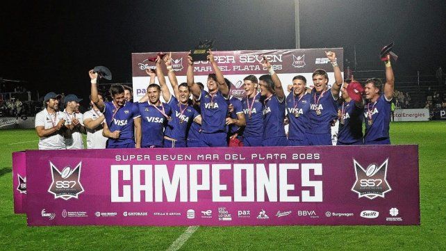 Argentina Desarrollo campeón del Súper Seven en Mar del Plata.