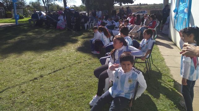 Escuelas rurales compartieron los festejos del 25 de Mayo