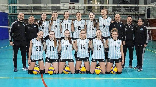 Las Panteritas U19 con la santafesina Emma Williner (camiseta 1) jugarán el Mundial.