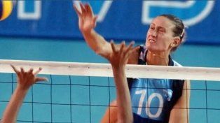 Micaela Vogel disputó con Las Panteras el Mundial de 2002 en Alemania.