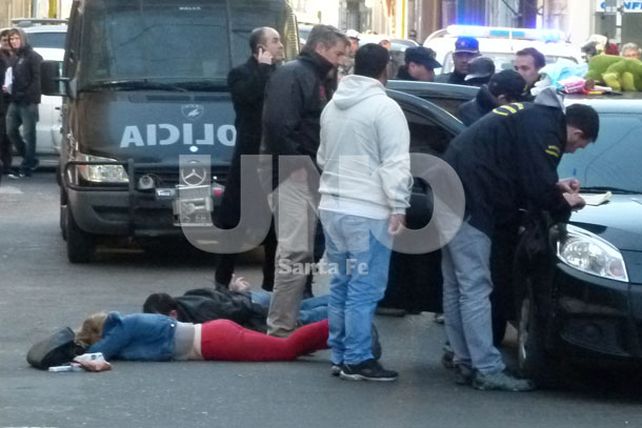 Cayó una gavilla de asaltantes de bancos en el microcentro santafesino