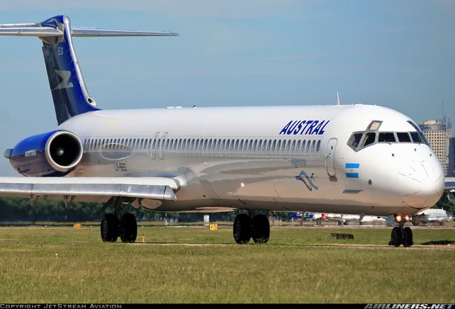 El avión que se precipitó en África voló durante 5 años con Austral