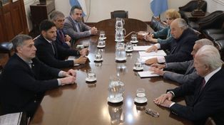 Reunión entre la cúpula del Poder Judicial y el gobierno de Maximiliano Pullaro.