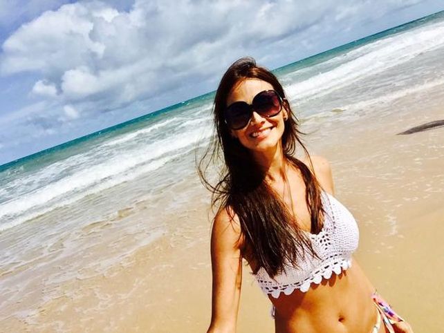 Las fotos de Evangelina Carrozo en Brasil, en un viaje en solitario de reencuentro con ella misma