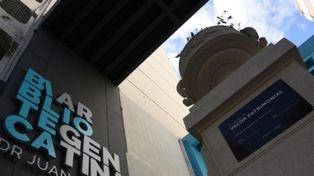 La Biblioteca Argentina, en su entrada de Presidente Roca 731, será sede de la presentación