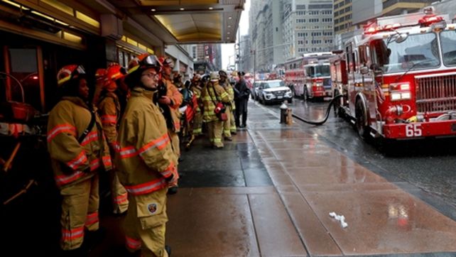 Nueva York. Desplegaron un operativo similar al de las Torres Gemelas.
