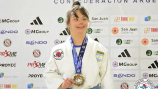 Una atleta rosarina pide ayuda para ir al Mundial de Judo para personas con síndrome de Down