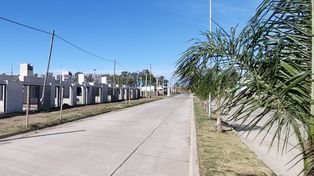 Construcción de soluciones habitacionales del plan Procrear, en General Lagos.