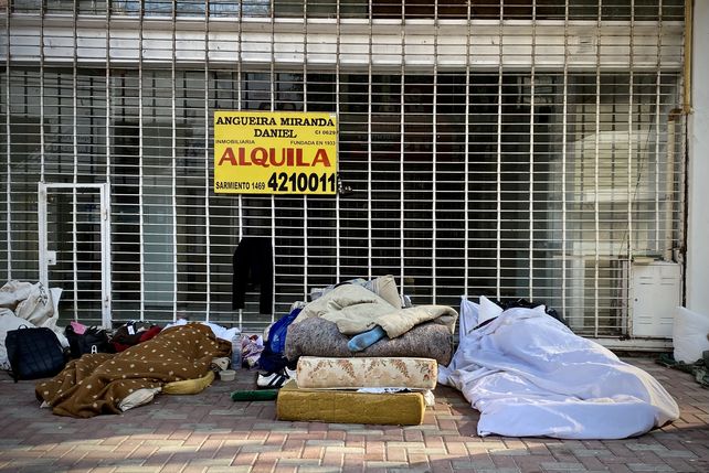 Durante todo enero, los refugios para personas en situación de calle estuvieron colmados