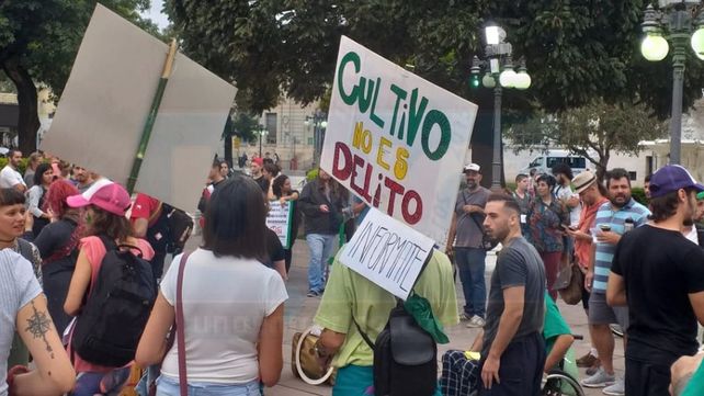 La concentración comenzó pasadas las 15.&nbsp;