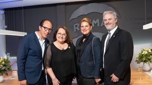 Sebastian Sosa, Rosana Gerosa, Dotti Peñate y Daniel Peralta