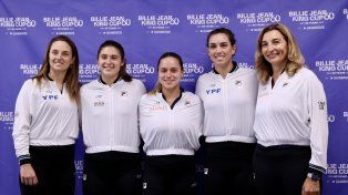 Riera abre la serie para Argentina ante Eslovaquia en la Billie Jean King Cup