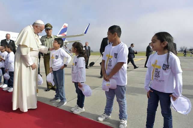 Jóvenes. El Papa en Chile