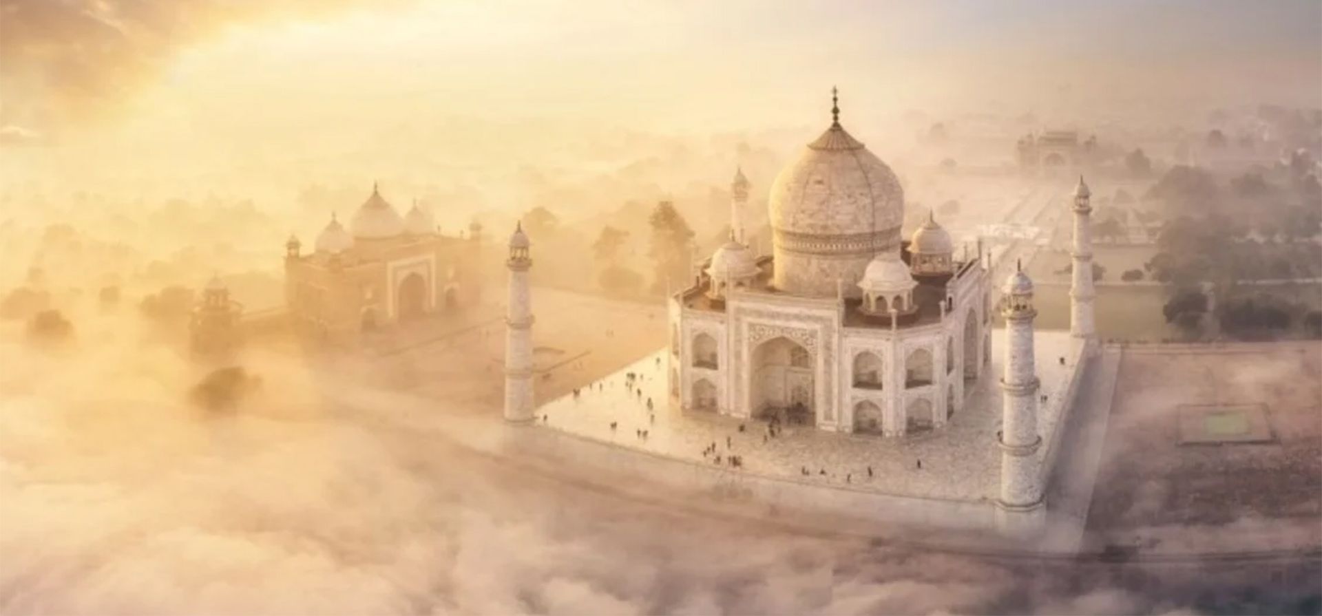 Un monumento al amor eterno, el Taj Mahal", fotografía de Michele Falzone. /droneawards