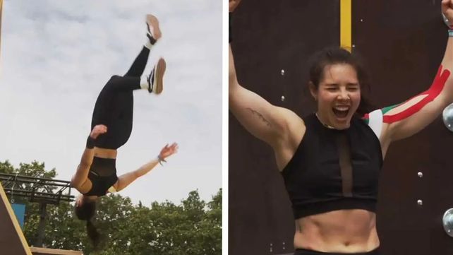 Lamexicana Ella Bucio es medalla de oro en la Copa del Mundo 2023 de Parkour.