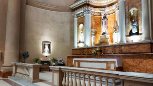 Mausoleo. En una de las naves laterales de la Basílica Inmaculada de Concepción del Uruguay se construirá el monumento en su memoria.
