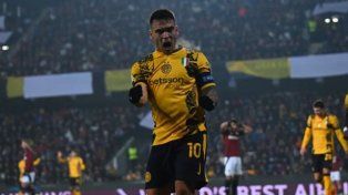 Lautaro Martínez igualó al brasileño Adriano.