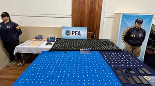 Varias dosis de cocaína secuestradas tras allanamientos por microtráfico.&nbsp;