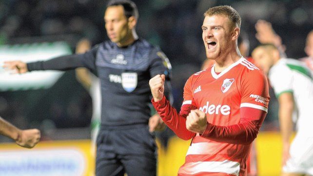 Lucas Beltrán marcó el primero y el tercero de River.