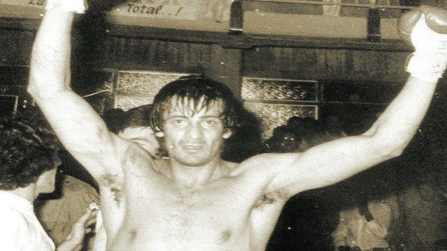 Juan Carlos Portela durante su etapa como boxeador.