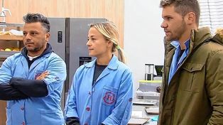 El hotel de los famosos: Tenso cruce de Chanchi Estévez y Sabrina Carballo contra Locho Loccisano