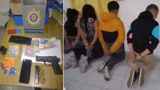 Detenidos en Sauce Viejo