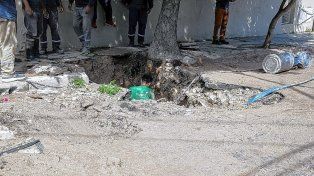 Paraná: finalizaron tareas de reparación en la red de agua potable.