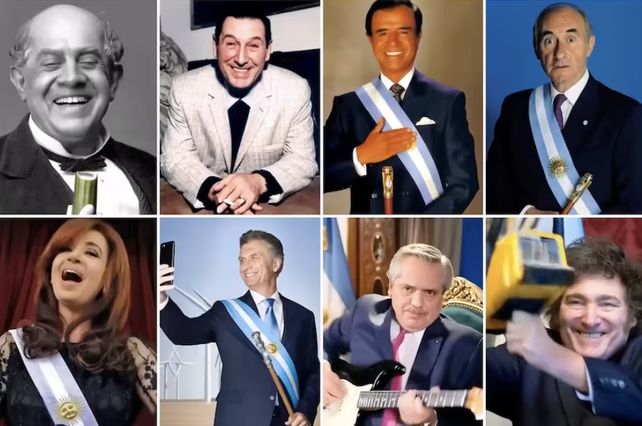 Youtuber japonés hizo reír, bailar y bromear a presidentes argentinos desde Rivadavia a Milei