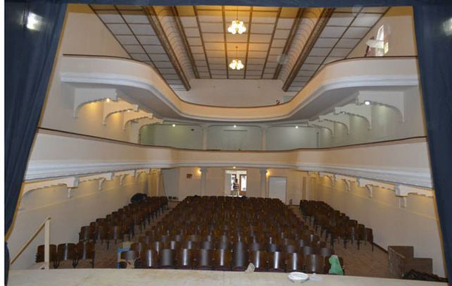 Restaurado. El auditorio reacondicionado volverá a brillar este jueves.