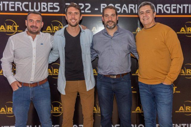 Diego Pellicciotti, Pablo Favalli, Jorge Busti y Roque Aguero