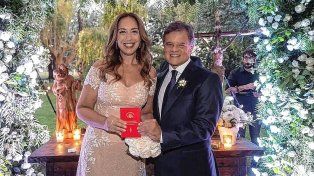 La intimidad de la boda de María Eugenia Vidal y Quique Sacco
