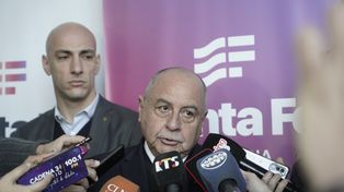 El secretario de Seguridad Pública, Omar Pereira, expuso sus conjeturas sobre los planes de Alvarado y Laferrara