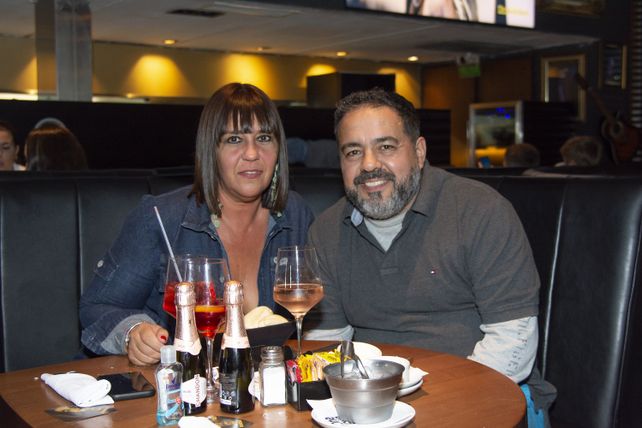 Andrea Czemerynski y Carlos Francia