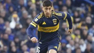 Miguel Merentiel titular en Boca.