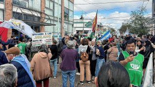 Concordia: Jubilados protestaron por conflicto con PAMI
