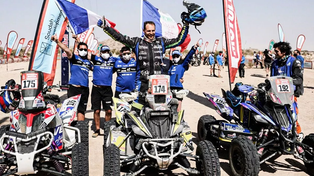 El argentino Moreno ganó la última etapa y alcanzó el subcampeonato en quads