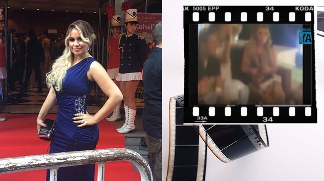 Verónica Ojeda, acompañada por un misterioso caballero en Miami